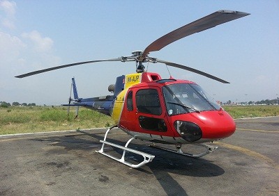 File photo of crashed helicopter 